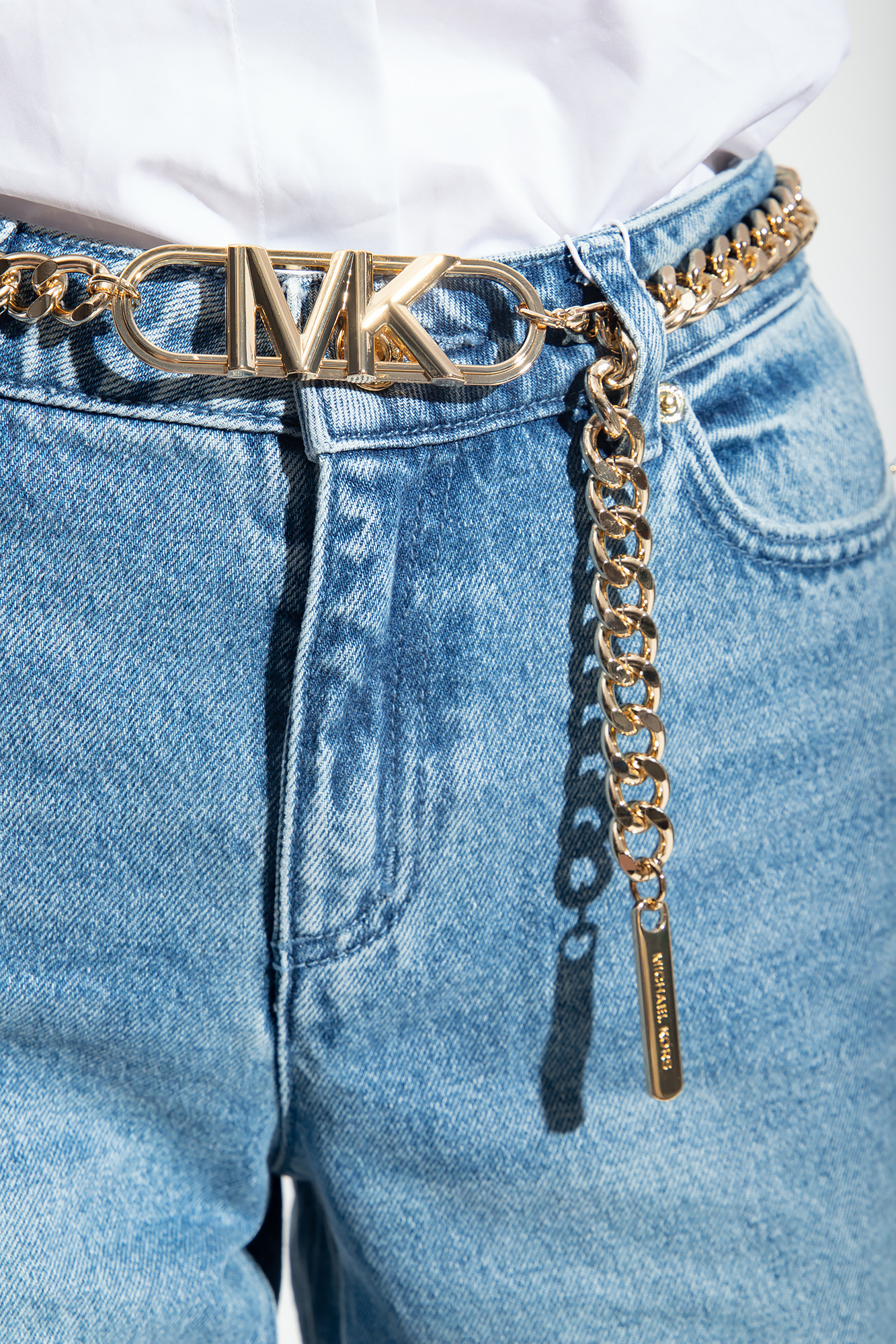 Michael kors jeans best sale gold